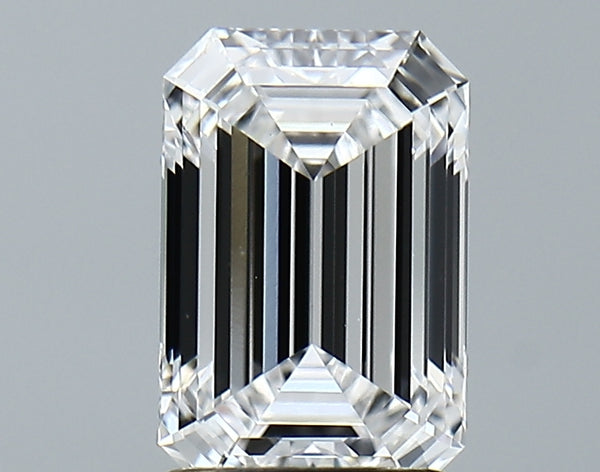 Lab-Grown 2.02 Carat Emerald Cut Diamond color D Clarity VVS2 With GIA Certificate, precious stones, engagement diamonds