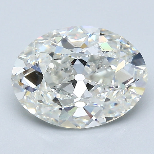 2.20 Carat Oval Shape Natural Mined Diamond H Color SI2 Clarity With GIA Certificate, natural diamonds, precious stones, engagement diamonds