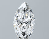 Lab-Grown 2.63 Carat Marquis Shape Diamond color E Clarity VS1, precious stones, engagement diamonds