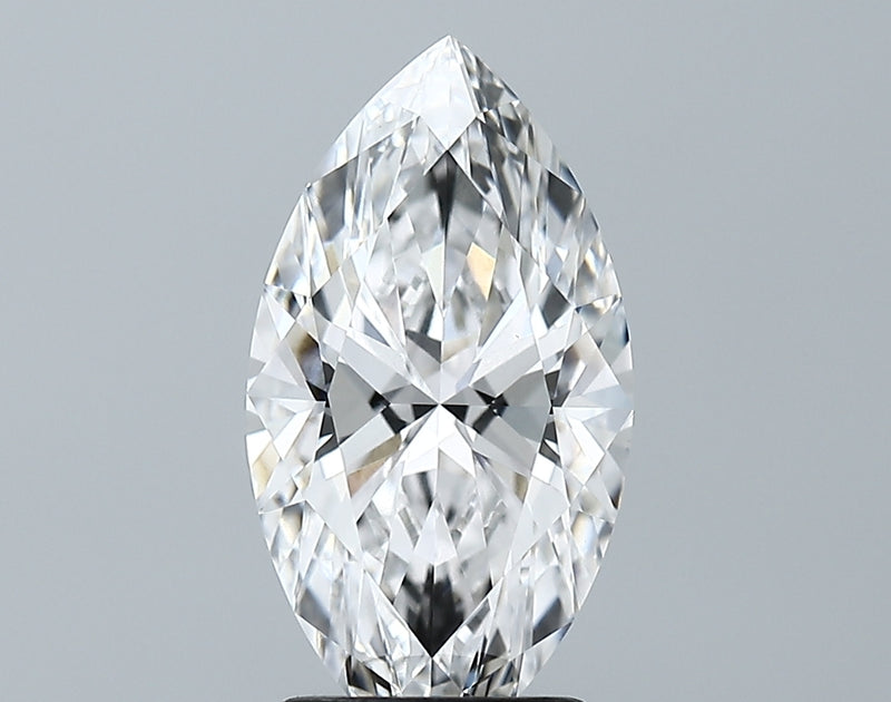 Lab-Grown 2.63 Carat Marquis Shape Diamond color E Clarity VS1, precious stones, engagement diamonds