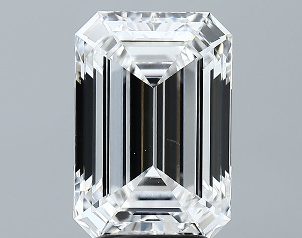 Lab-Grown 3.85 Carat Emerald Cut Diamond color E Clarity VVS2 With GIA Certificate, precious stones, engagement diamonds