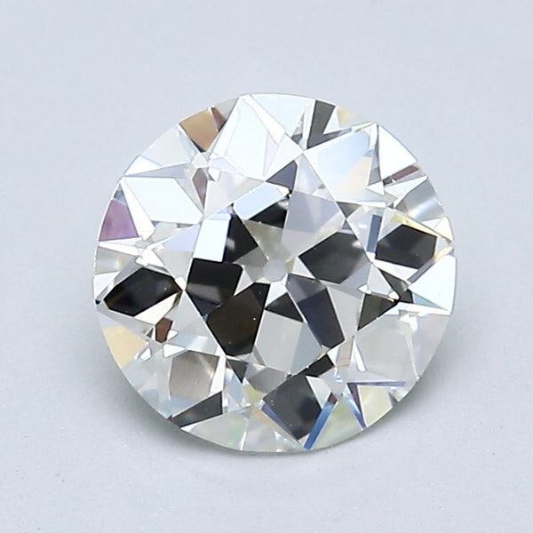 1.37 Carat Old European Cut Vintage Natural Mined Diamond J Color VS1 Clarity With GIA Certificate, natural diamonds, precious stones, engagement diamonds