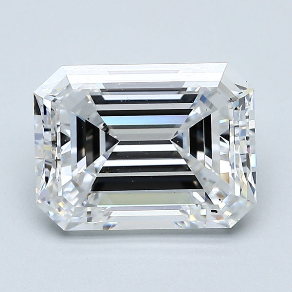 3.47 Carat Emerald Cut Natural Mined Diamond D Color SI1 Clarity With GIA Certificate, natural diamonds, precious stones, engagement diamonds