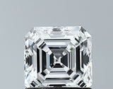 Lab-Grown 1.08 Carat Asscher Cut Diamond color D Clarity VVS2 With GIA Certificate, precious stones, engagement diamonds