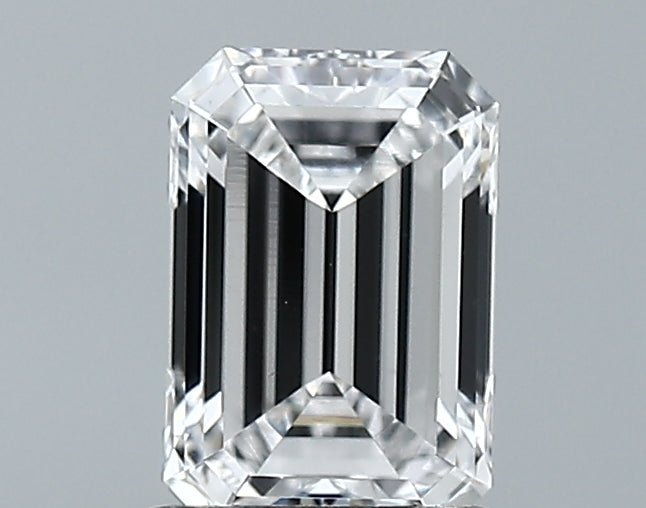 Lab-Grown 1.02 Carat Emerald Cut Diamond color D Clarity VS1, precious stones, engagement diamonds