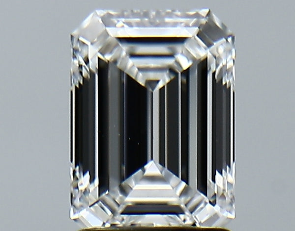 Lab-Grown 1.58 Carat Emerald Cut Diamond color E Clarity VVS2, precious stones, engagement diamonds