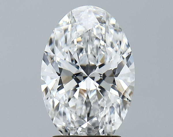 Lab-Grown 2.72 Carat Oval Shape Diamond color D Clarity VVS2 With GIA Certificate, precious stones, engagement diamonds