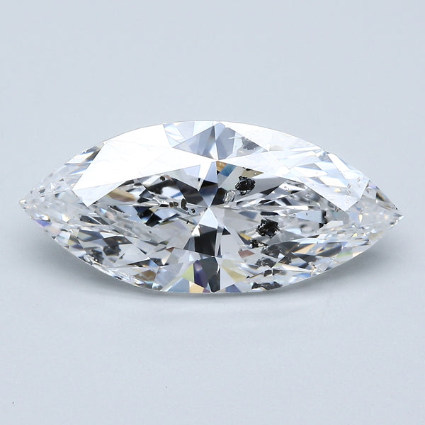 3.89 Carat Marquis Shape Natural Mined Diamond E Color I2 Clarity With GIA Certificate, natural diamonds, precious stones, engagement diamonds