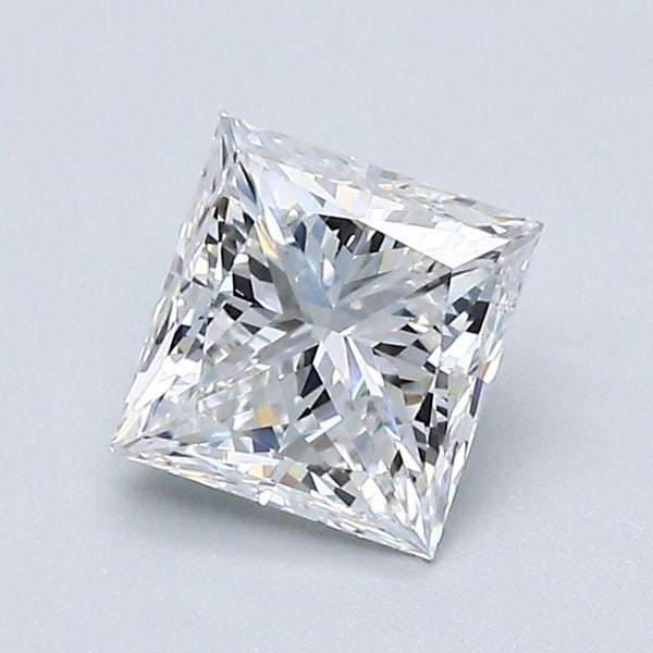 1.00 Carat Princess Cut Natural Mined Diamond E Color VS1 Clarity With GIA Certificate, natural diamonds, precious stones, engagement diamonds