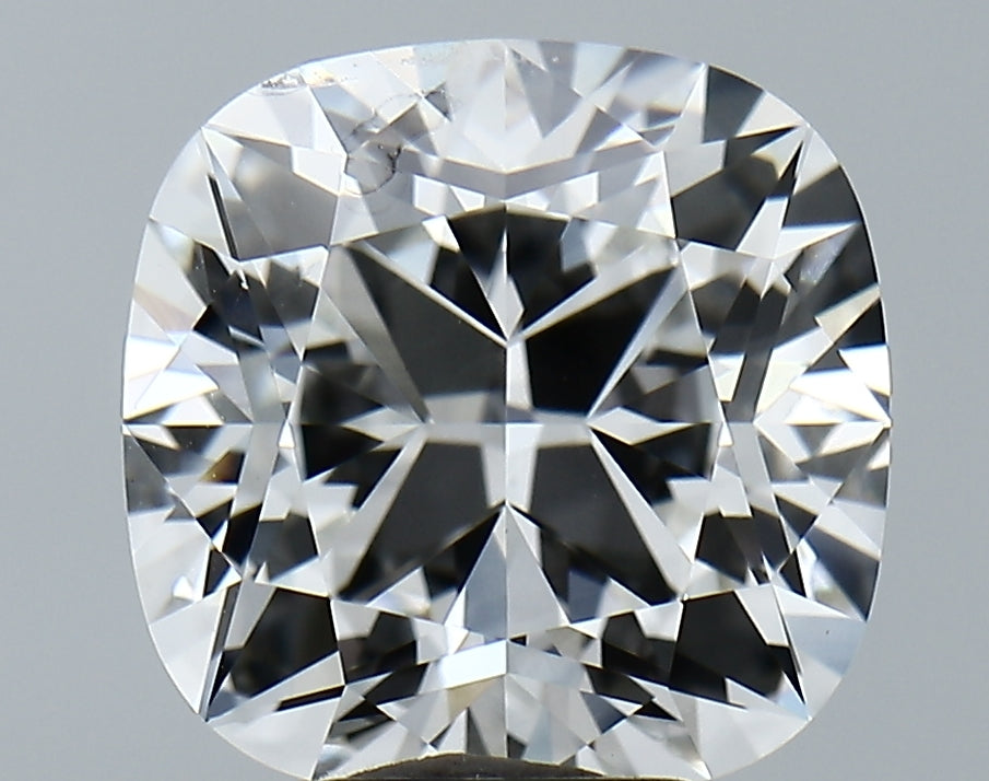 Lab-Grown 5.32 Carat Square Cushion Cut Diamond color E Clarity VVS2, precious stones, engagement diamonds