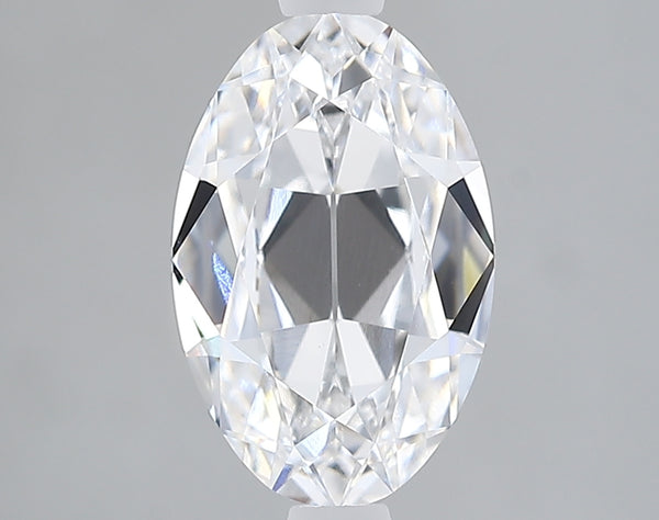 Lab-Grown 1.92 Carat Antique Oval Shape Diamond color D Clarity VS1 With GIA Certificate, precious stones, engagement diamonds