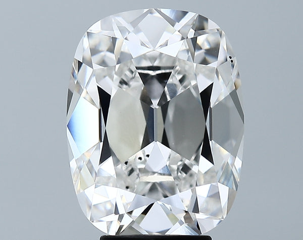 Lab-Grown 5.56 Carat Antique Cushion Cut Diamond color F Clarity SI1 With GIA Certificate, precious stones, engagement diamonds