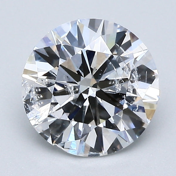 1.56 Carat Round Brilliant Natural Mined Diamond D Color I1 Clarity With GIA Certificate, natural diamonds, precious stones, engagement diamonds