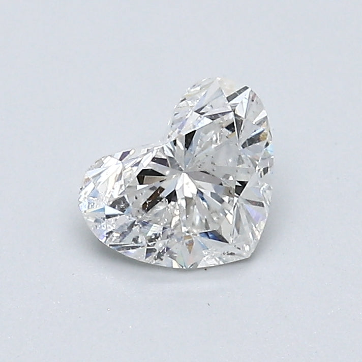 0.68 Carat Heart Shape Natural Mined Diamond G Color I1 Clarity With GIA Certificate, natural diamonds, precious stones, engagement diamonds