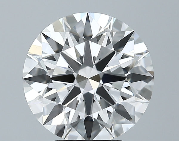 Lab-Grown 3.72 Carat Round Brilliant Diamond color E Clarity VS1 With GIA Certificate, precious stones, engagement diamonds