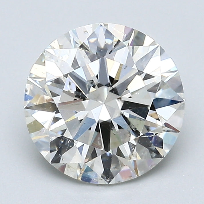 2.20 Carat Round Brilliant Natural Mined Diamond J Color SI2 Clarity With GIA Certificate, natural diamonds, precious stones, engagement diamonds