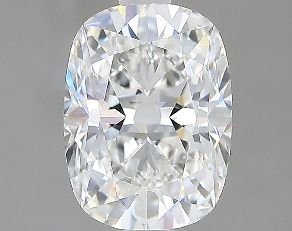 Lab-Grown 1.59 Carat Cushion Brilliant Diamond color E Clarity VVS2, precious stones, engagement diamonds
