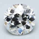 2.37 Carat Old European Cut Diamond color J Clarity I1, natural diamonds, precious stones, engagement diamonds