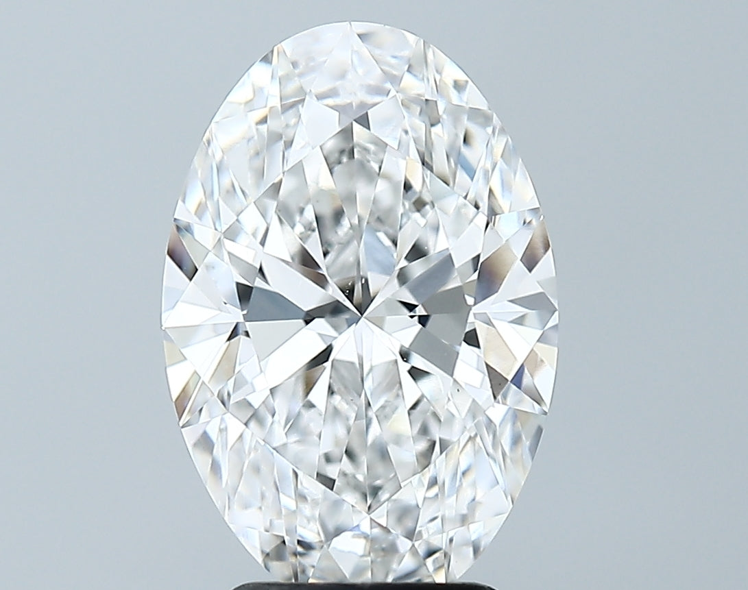 Lab-Grown 3.38 Carat Oval Shape Diamond color E Clarity VS1 With GIA Certificate, precious stones, engagement diamonds