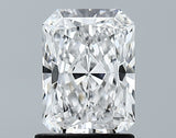 Lab-Grown 1.33 Carat Radiant Cut Diamond color D Clarity VVS2 With GIA Certificate, precious stones, engagement diamonds