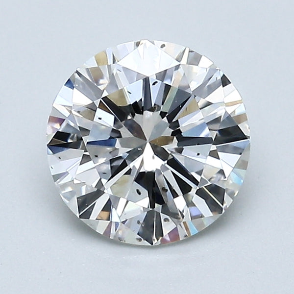 1.51 Carat Round Brilliant Diamond color H Clarity SI2, natural diamonds, precious stones, engagement diamonds