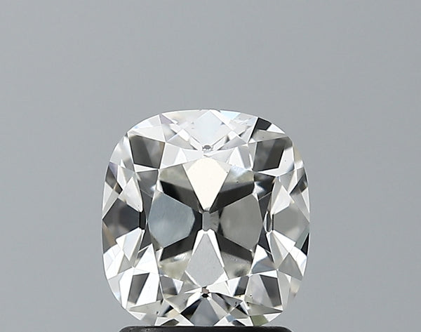 Lab-Grown 1.58 Carat Antique Cushion Cut Diamond color H Clarity VS2, precious stones, engagement diamonds