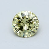 0.61 Carat Round Brilliant Diamond color Fancy  Yellow Clarity VS1, natural diamonds, precious stones, engagement diamonds