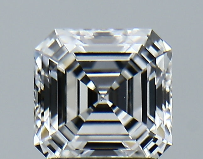 Lab-Grown 1.53 Carat Asscher Cut Diamond color D Clarity VVS1 With GIA Certificate, precious stones, engagement diamonds