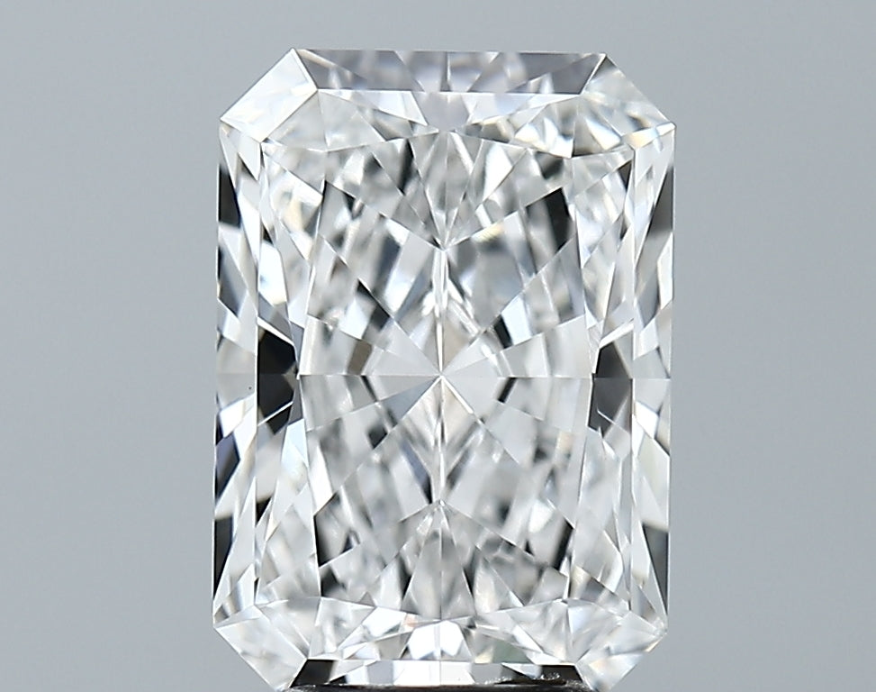 Lab-Grown 3.52 Carat Radiant Cut Diamond color E Clarity VS1 With GIA Certificate, precious stones, engagement diamonds