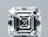 Lab-Grown 1.86 Carat Asscher Cut Diamond color F Clarity VVS1 With GIA Certificate, precious stones, engagement diamonds