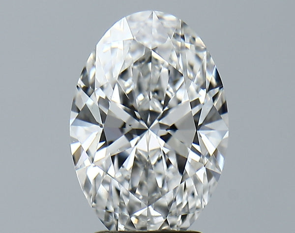 Lab-Grown 2.81 Carat Oval Shape Diamond color E Clarity VS1, precious stones, engagement diamonds