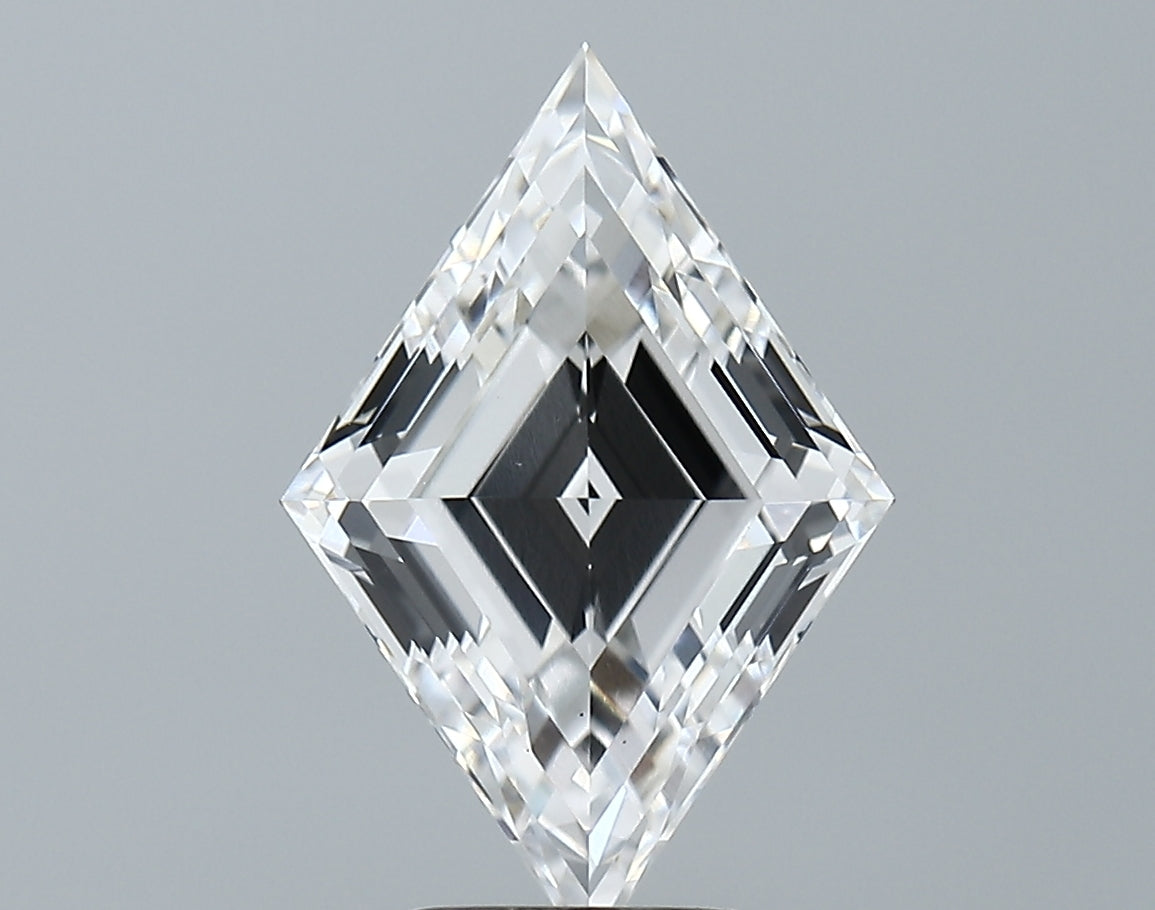 Lab-Grown 3.08 Carat Lozenge Step Cut Diamond color D Clarity VS2 With GIA Certificate, precious stones, engagement diamonds