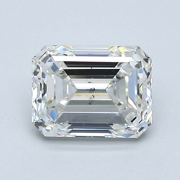 1.00 Carat Emerald Cut Natural Mined Diamond I Color SI1 Clarity With GIA Certificate, natural diamonds, precious stones, engagement diamonds