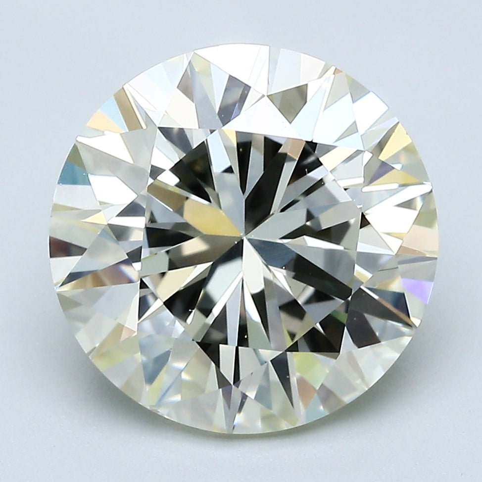 5.09 Carat Round Brilliant Diamond color N Clarity VS1, natural diamonds, precious stones, engagement diamonds