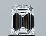 Lab-Grown 1.04 Carat Emerald Cut Diamond color D Clarity VS1 With GIA Certificate, precious stones, engagement diamonds