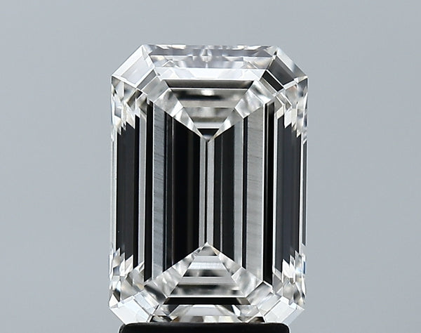 Lab-Grown 2.70 Carat Emerald Cut Diamond color F Clarity SI1 With GIA Certificate, precious stones, engagement diamonds