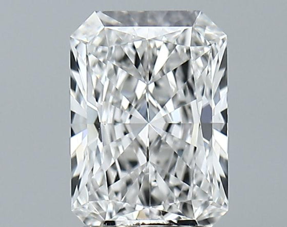 Lab-Grown 1.51 Carat Radiant Cut Diamond color E Clarity VVS2 With GIA Certificate, precious stones, engagement diamonds