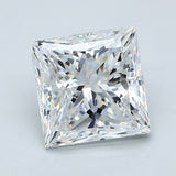 1.54 Carat Princess Cut Diamond color E Clarity SI1, natural diamonds, precious stones, engagement diamonds