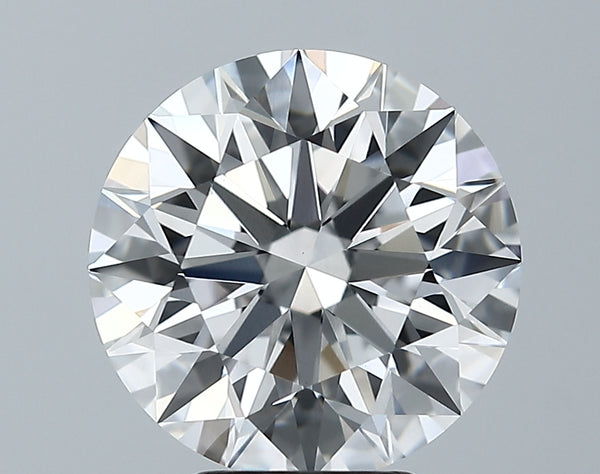 Lab-Grown 4.52 Carat Round Brilliant Diamond color E Clarity VS1 With GIA Certificate, precious stones, engagement diamonds