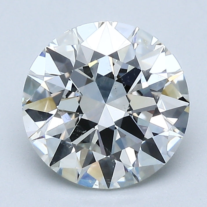 2.01 Ct Round Brilliant Diamond GIA Certified H-SI1 Natural , natural diamonds, precious stones, engagement diamonds