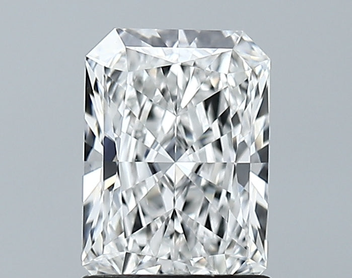 Lab-Grown 1.34 Carat Radiant Cut Diamond color E Clarity VS1 With GIA Certificate, precious stones, engagement diamonds