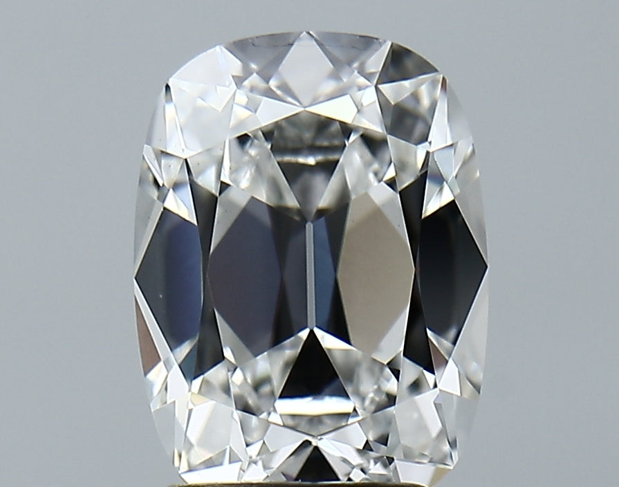 Lab-Grown 3.01 Carat Antique Cushion Cut Diamond color E Clarity VS1, precious stones, engagement diamonds