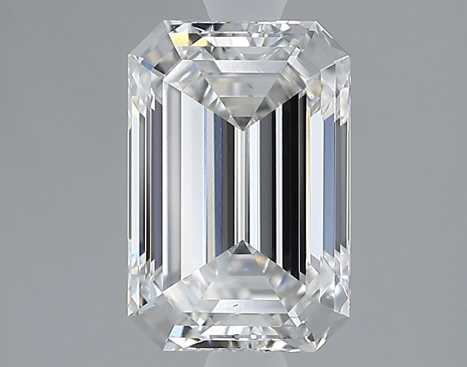 Lab-Grown 1.92 Carat Emerald Cut Diamond color G Clarity VS2 With GIA Certificate, precious stones, engagement diamonds