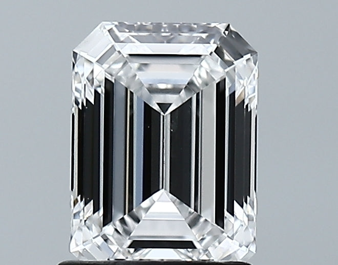 Lab-Grown 1.31 Carat Emerald Cut Diamond color D Clarity VS2 With GIA Certificate, precious stones, engagement diamonds