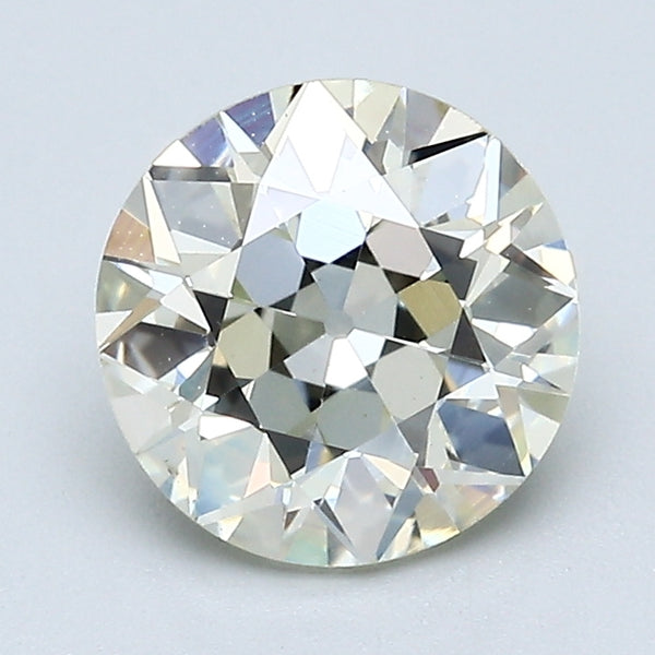 1.96 Carat Old European Cut Estate Natural Mined Diamond N Color VS2 Clarity With GIA Certificate, natural diamonds, precious stones, engagement diamonds