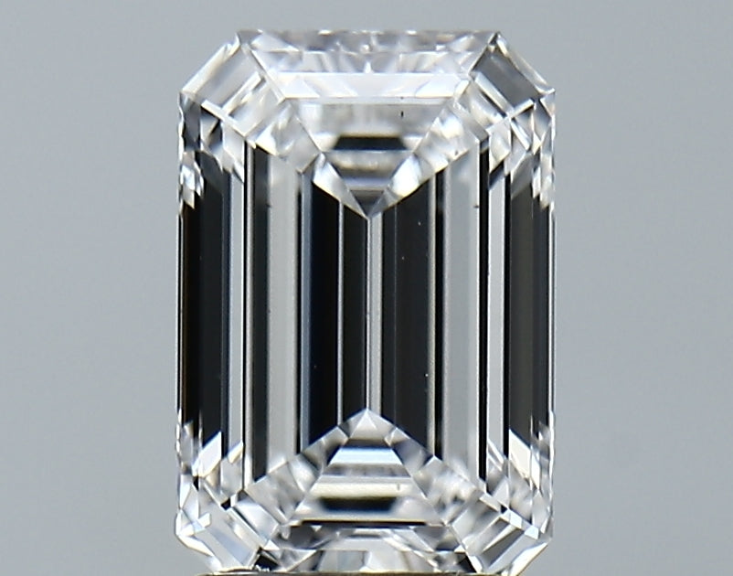 Lab-Grown 2.11 Carat Emerald Cut Diamond color E Clarity VS2, precious stones, engagement diamonds