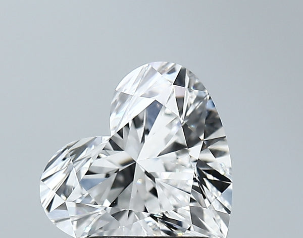 Lab-Grown 2.19 Carat Heart Shape Diamond color E Clarity VVS2 With GIA Certificate, precious stones, engagement diamonds