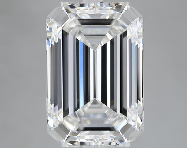 Lab-Grown 7.38 Carat Emerald Cut Diamond color F Clarity VVS2, precious stones, engagement diamonds