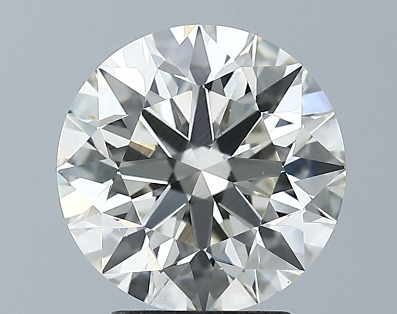 Lab-Grown 2.61 Carat Round Brilliant Diamond color I Clarity VS1, precious stones, engagement diamonds