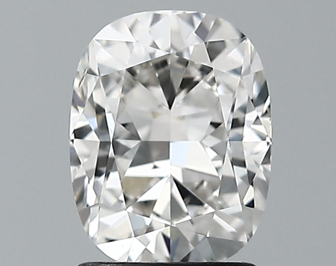 Lab-Grown 1.50 Carat Cushion Modified Brilliant Cut Diamond color G Clarity SI1 With GIA Certificate, precious stones, engagement diamonds